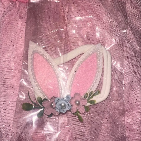 Pink Bunny Kids Costume - Picture 3 of 5